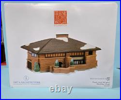 Dept 56 Frank Lloyd Wright Heurtley House 4054987 Art & Architecture NEW in BOX