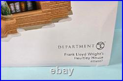 Dept 56 Frank Lloyd Wright Heurtley House 4054987 Art & Architecture NEW in BOX