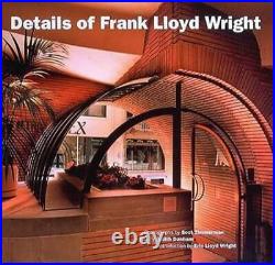 Details of Frank Lloyd Wright Hardcover By Dunham, Judith GOOD