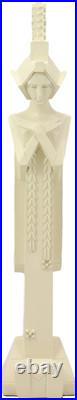 Ebros Frank Lloyd Wright Architecture Midway Gardens Collectible White Sprite wi
