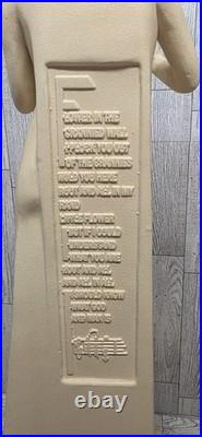 Ebros Frank Lloyd Wright Art Lady Flower In The Crannied Wall Statue 18H