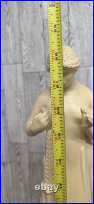 Ebros Frank Lloyd Wright Art Lady Flower In The Crannied Wall Statue 18H