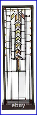 Ebros Frank Lloyd Wright Barton House Buffet Door Window Design Stained Glass
