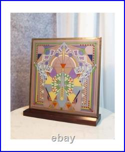 Ebros Frank Lloyd Wright Imperial Hotel Japan Peacock Rug Stained Glass Art P