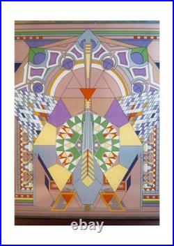 Ebros Frank Lloyd Wright Imperial Hotel Japan Peacock Rug Stained Glass Art P