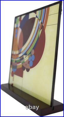 Ebros Frank Lloyd Wright March Balloons Celebration Stained Glass Art Panel Wall