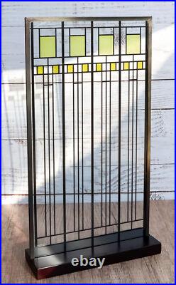 Ebros Frank Lloyd Wright Oak Park House Playroom Stained Glass Art 14 By 7.75