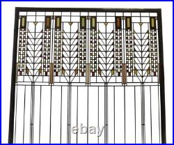 Ebros Frank Lloyd Wright Tree of Life Stained Glass 11.5 x 9.5 Desktop Plaque