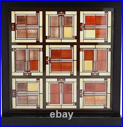 Ebros Frank Lloyd Wright Unity Temple Skylight Oak Park Stained Glass Art wit