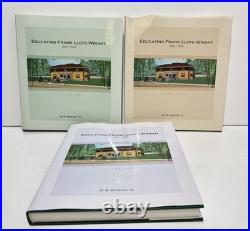 Educating Frank Lloyd Wright Koppany 3 Volumes Comprehensive Books