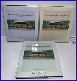 Educating Frank Lloyd Wright Koppany 3 Volumes Comprehensive Books