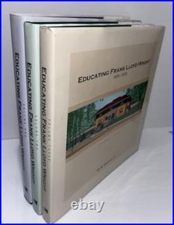 Educating Frank Lloyd Wright Koppany 3 Volumes Comprehensive Books