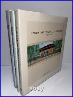 Educating Frank Lloyd Wright Koppany 3 Volumes Comprehensive Books