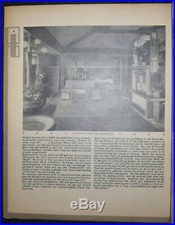 El Lissitzky Wijdeveld Wendingen No. 11 1921 Frank Lloyd Wright