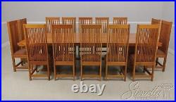 F58563EC/64EC FRANK LLOYD WRIGHT Design Arts & Crafts Dining Table & Chairs