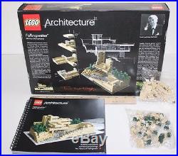 FALLING WATER LEGO 21005 Architecture Frank Lloyd Wright Pieces Unassembled