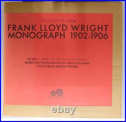 FLW Frank Lloyd Wright Monograph 1902-1906 Vol 2 Hardcover architectural design