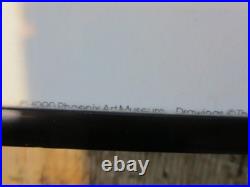 FRANK LLOYD WRIGHT 1990 EXHIBITION POSTER 11x 36 PHOENIX ART MUSEUM