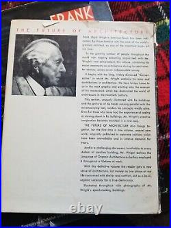 FRANK LLOYD WRIGHT -2 books- First Edition Architecture & The Natural House
