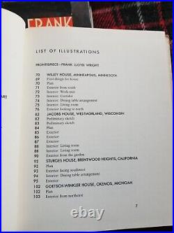 FRANK LLOYD WRIGHT -2 books- First Edition Architecture & The Natural House
