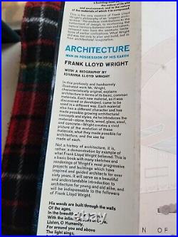 FRANK LLOYD WRIGHT -2 books- First Edition Architecture & The Natural House