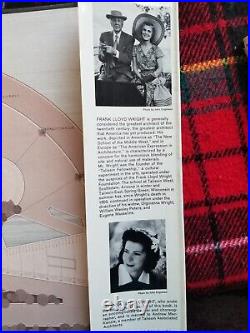 FRANK LLOYD WRIGHT -2 books- First Edition Architecture & The Natural House