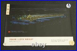 FRANK LLOYD WRIGHT ARCHITECT Poster 1994 The Museum of Modern Art NY