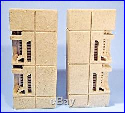 Frank Lloyd Wright Bookends Ennis House Textile Block Architectural Replica