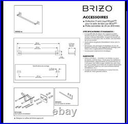 FRANK LLOYD WRIGHT BRIZO 24 Towel Bar Luxe Gold Brilliance 692422-GL