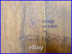 Frank Lloyd Wright Coffee Table And Stools Hendredon