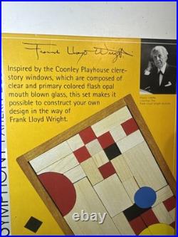 FRANK LLOYD WRIGHT COLLECTION #50-7310 KINDER SYMPHONY PATTERNBLOCKS Fathers Day