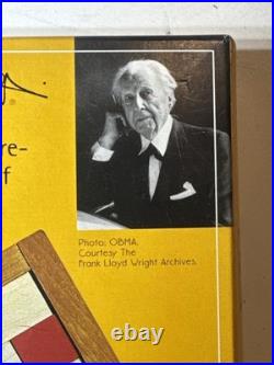 FRANK LLOYD WRIGHT COLLECTION #50-7310 KINDER SYMPHONY PATTERNBLOCKS Fathers Day