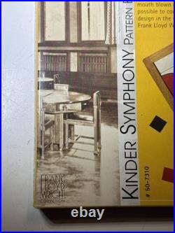 FRANK LLOYD WRIGHT COLLECTION #50-7310 KINDER SYMPHONY PATTERNBLOCKS Fathers Day