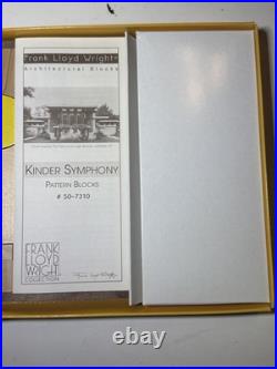 FRANK LLOYD WRIGHT COLLECTION #50-7310 KINDER SYMPHONY PATTERNBLOCKS Fathers Day
