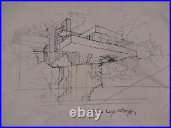 FRANK LLOYD WRIGHT COLLECTION vintage ARCHITECTURE t shirt ELEMENT OF DESIGN 2XL