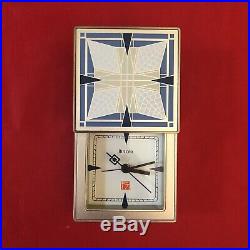 FRANK LLOYD WRIGHT Collection Thomas House Bulova Alarm Clock