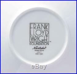 FRANK LLOYD WRIGHT DESIGN TABLEWEARE MARCH BALLONS 15cm square plate Noritake