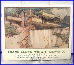 FRANK LLOYD WRIGHT Drawings A Portfolio of Six Prints 1994 Architecture Art FRANK LLOYD WRIGHT Drawings A Portfolio of Six Prints 1994 Architecture Art