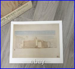 FRANK LLOYD WRIGHT Drawings A Portfolio of Six Prints 1994 Architecture Art FRANK LLOYD WRIGHT Drawings A Portfolio of Six Prints 1994 Architecture Art