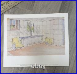 FRANK LLOYD WRIGHT Drawings A Portfolio of Six Prints 1994 Architecture Art FRANK LLOYD WRIGHT Drawings A Portfolio of Six Prints 1994 Architecture Art