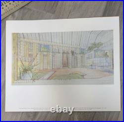 FRANK LLOYD WRIGHT Drawings A Portfolio of Six Prints 1994 Architecture Art