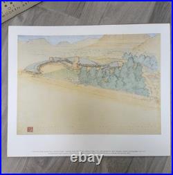 FRANK LLOYD WRIGHT Drawings A Portfolio of Six Prints 1994 Architecture Art FRANK LLOYD WRIGHT Drawings A Portfolio of Six Prints 1994 Architecture Art