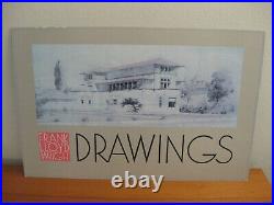 FRANK LLOYD WRIGHT Drawings Vintage Art Print / POSTER 36x24 Size ARCHITECTURE