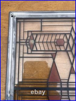 FRANK LLOYD WRIGHT Foundation Tree of Life STAINED GLASS Suncatcher Panel Art