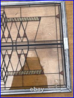 FRANK LLOYD WRIGHT Foundation Tree of Life STAINED GLASS Suncatcher Panel Art