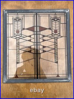 FRANK LLOYD WRIGHT Foundation Tree of Life STAINED GLASS Suncatcher Panel Art
