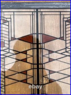 FRANK LLOYD WRIGHT Foundation Tree of Life STAINED GLASS Suncatcher Panel Art