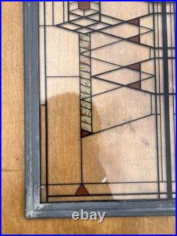FRANK LLOYD WRIGHT Foundation Tree of Life STAINED GLASS Suncatcher Panel Art