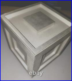 FRANK LLOYD WRIGHT Four Square Ornamental Cube Trinket Box