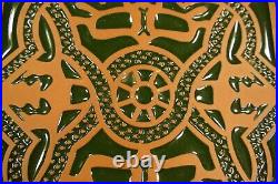 FRANK LLOYD WRIGHT Frankoma Pottery ARIZONA BILTMORE TILE Trivet Geometric FLW